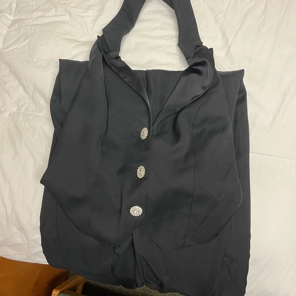 Lulu's Black Romper